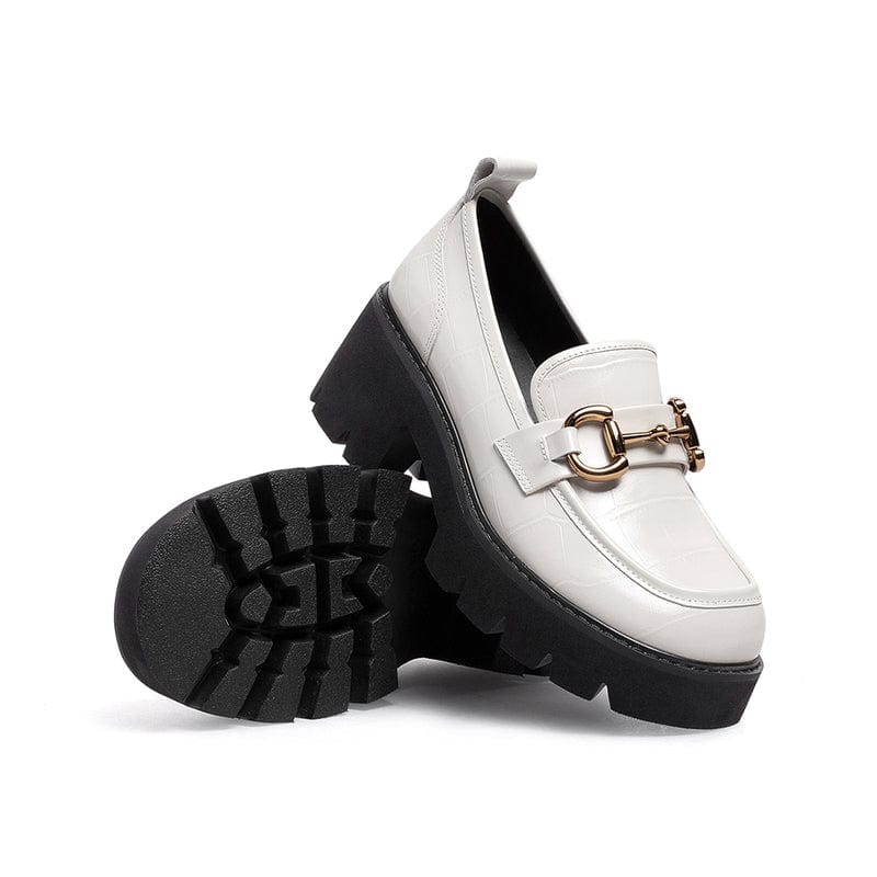 Literary Retro Temperament leather shoes Newgew