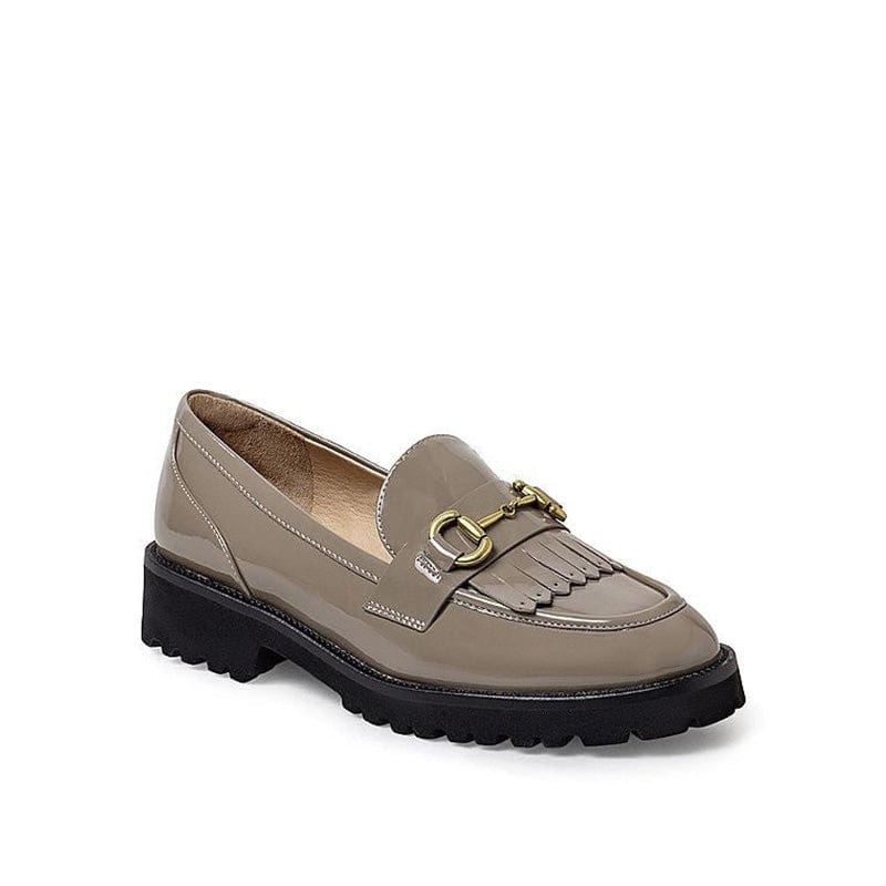 Retro Temperament England Loafers Newgew