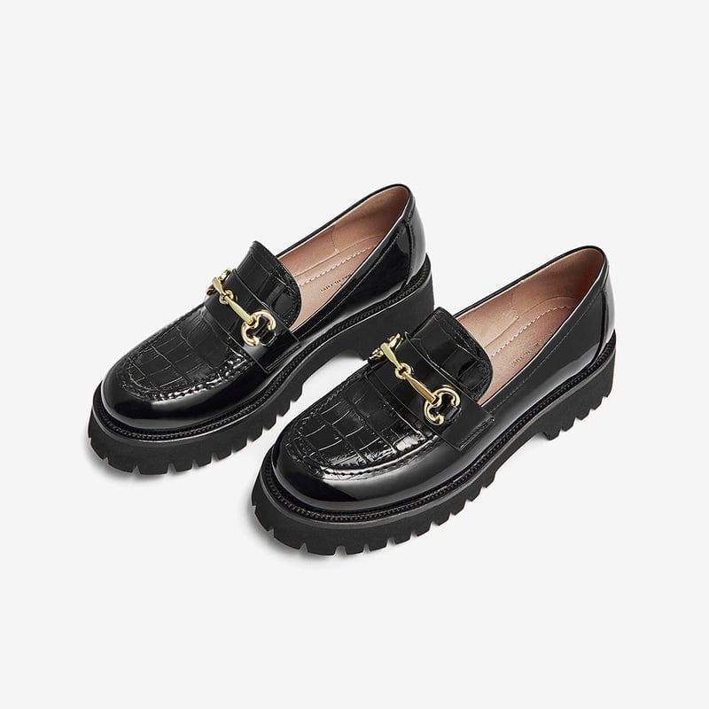 Thick Bottom All Match Loafers Newgew