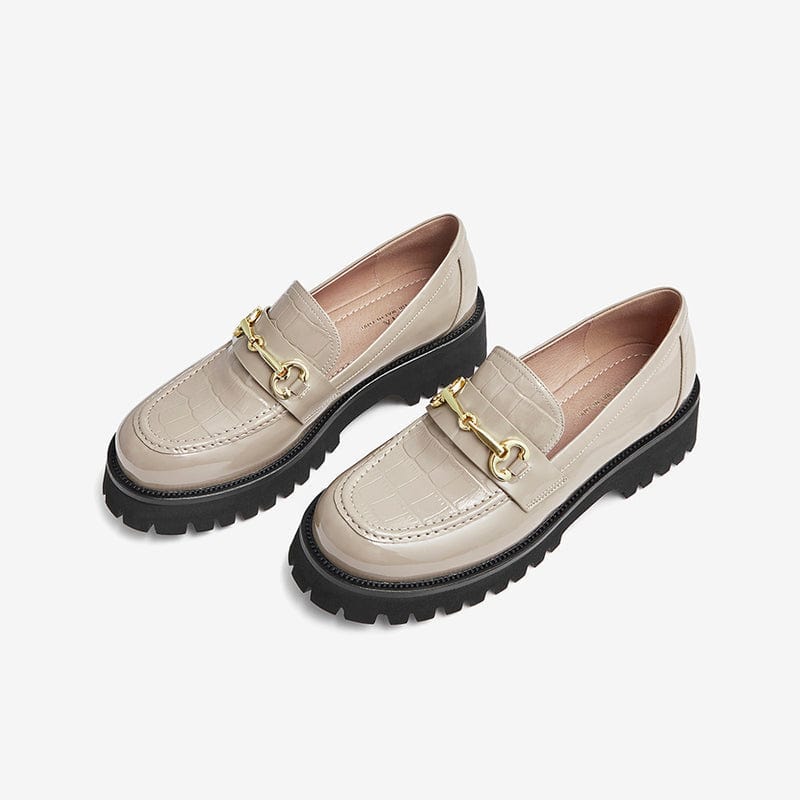 Thick Bottom All Match Loafers Newgew
