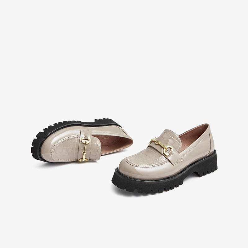 Thick Bottom All Match Loafers Newgew
