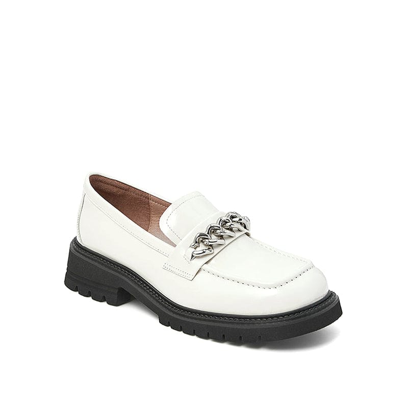 Square And All-Match Loafers Newgew