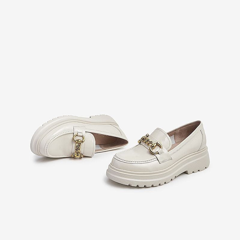Thick Bottom Retro Loafers Newgew