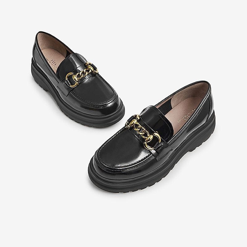 Thick Bottom Retro Loafers Newgew