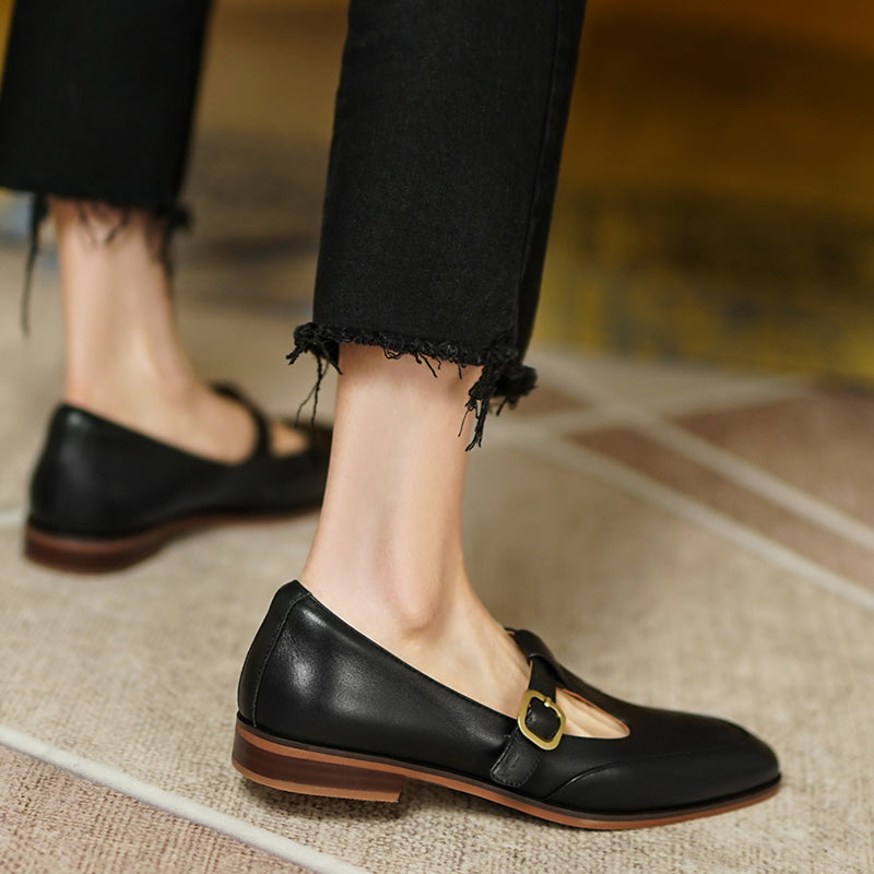 Vintage T Strap Flats Newgew