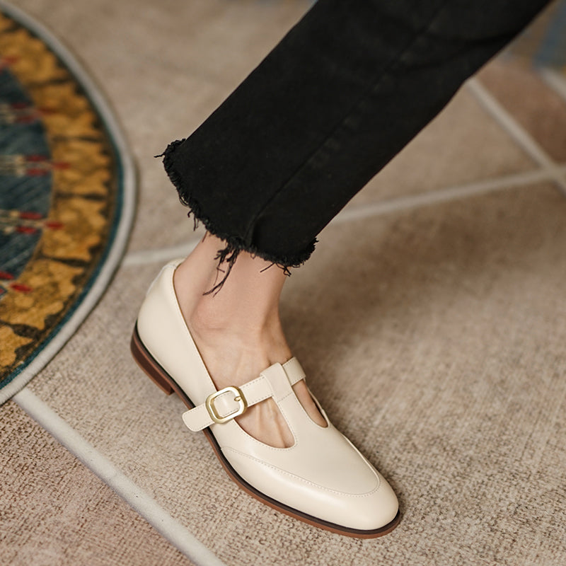 Vintage T Strap Flats Newgew
