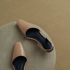 Norah Nude Slingback Pumps Newgew