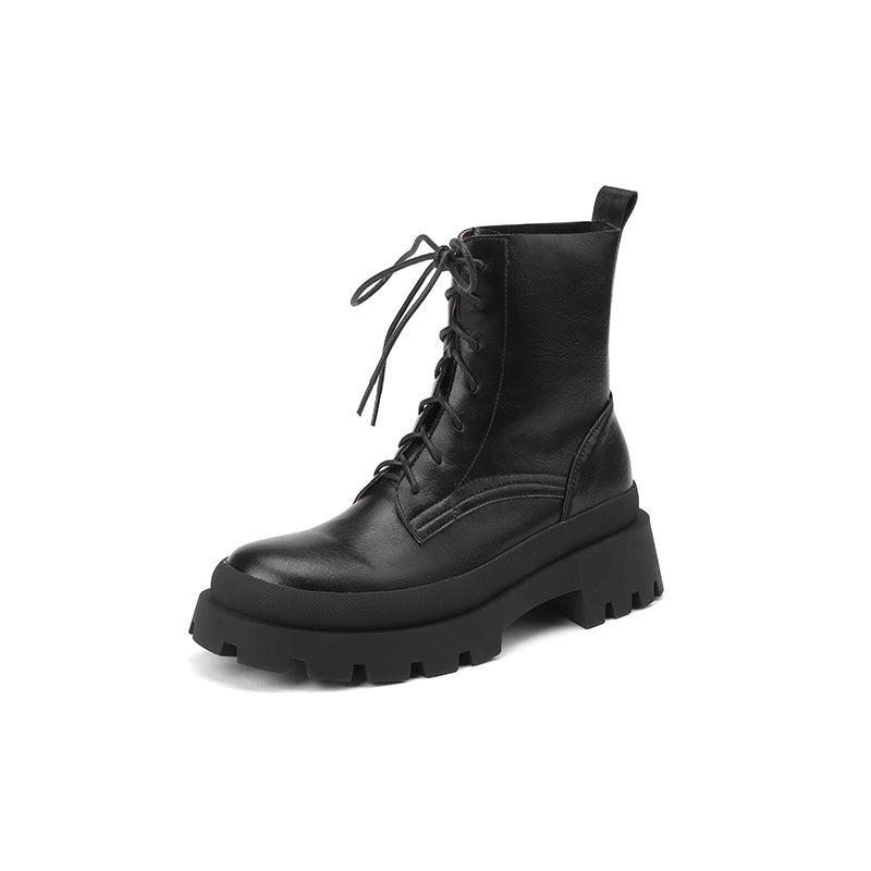 Mercy Womens Brown Combat Boots newgew