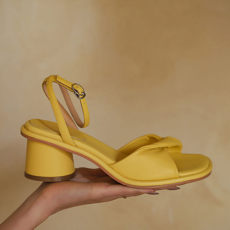 Cherish Handmade Open Toe Heeled Sandals NEW GEW