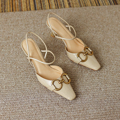 Fiona Nude Kitten Heels Newgew