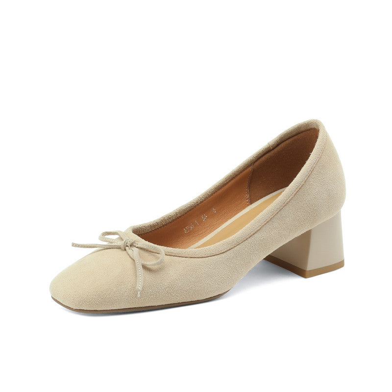 Nova Nude Bow Pumps Newgew