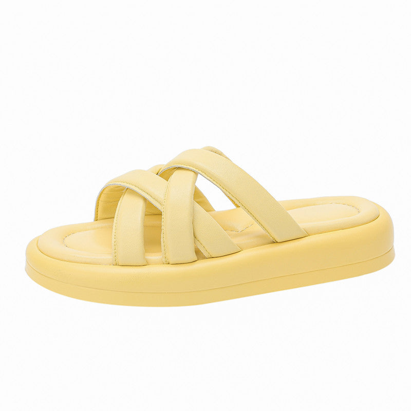Diya Super Comfy Strappy Mules Slippers NEW GEW
