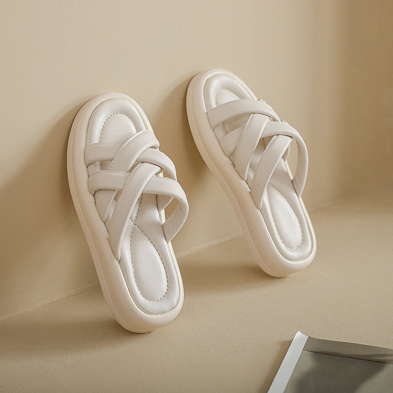Diya Super Comfy Strappy Mules Slippers NEW GEW