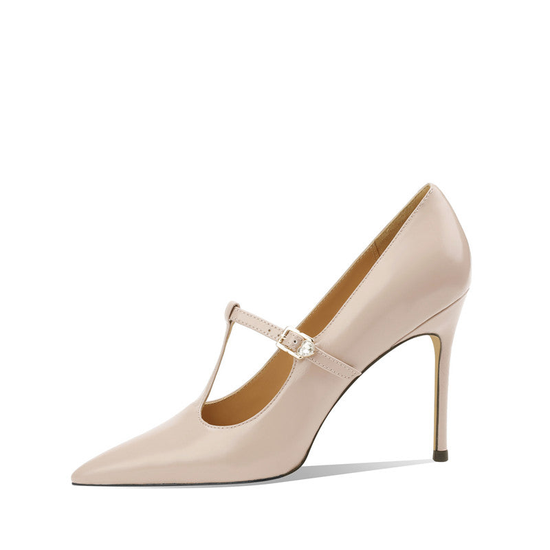 Maria T Strap Pink Stilettos newgew